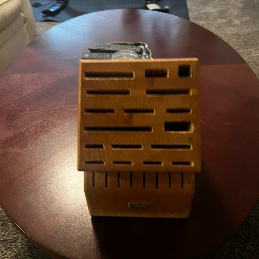 Wusthof Wooden Knife Block